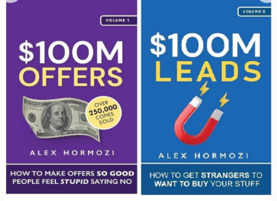 Picture of Set of 2 Books $100M Offers, $100M Leads - Alex Ho rmoz